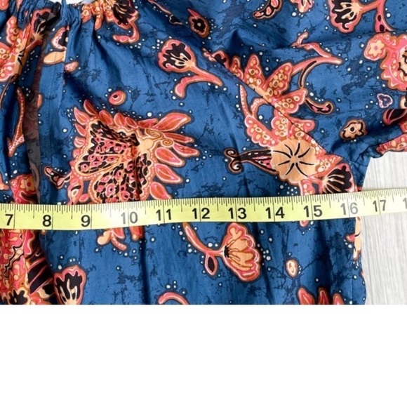 A.L.C. Myra Mini Dress in Blue/Pink Paisley Floral Size 4 - Picture 10 of 14